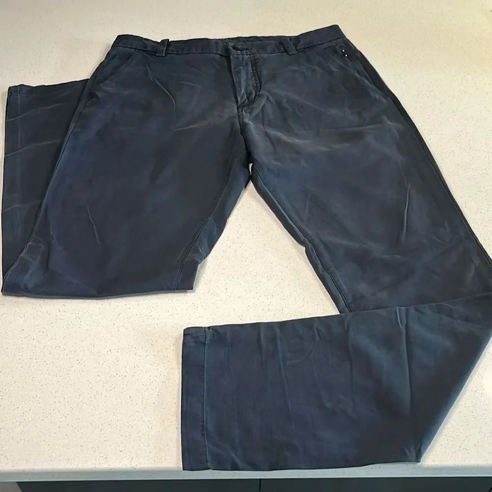 Lululemon Men’s 34x32 Commission ABC Performance Pants Navy Stretch Travel Golf